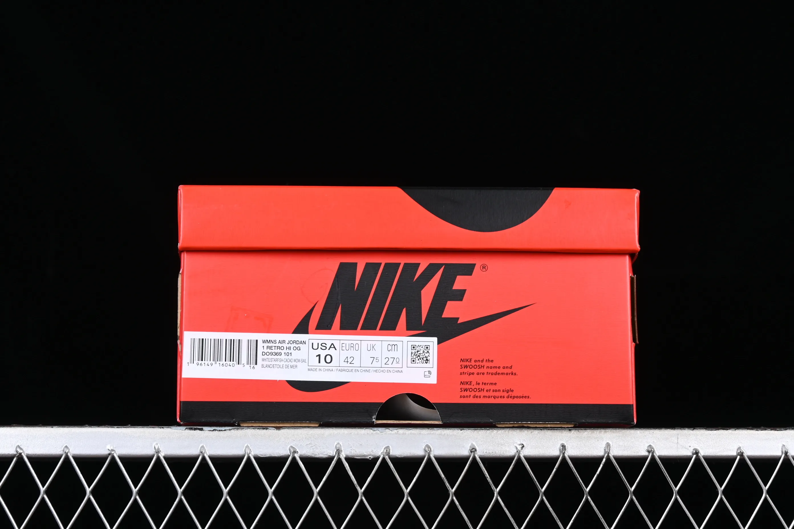 All categories Air Jordan Jordan series basketball shoes Air Jordan 1 High Pure original Air Jordan 1 High OG "Starfish" AJ1 Joe 1 Hermes Orange high-top basketball shoes DO9369-101